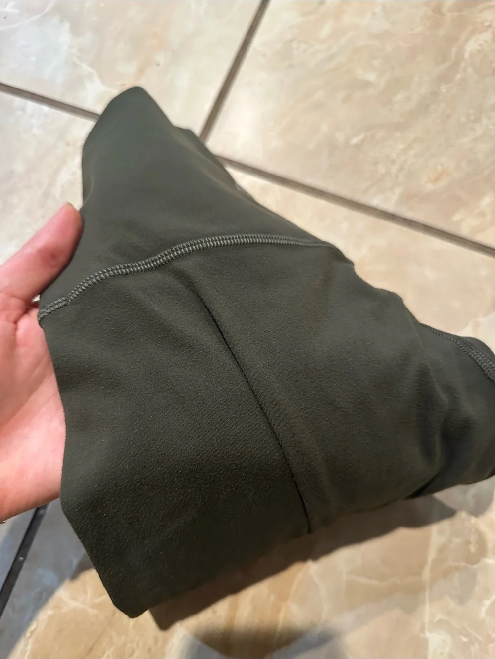 Dark Olive Lululemon Align Leggings Size 4